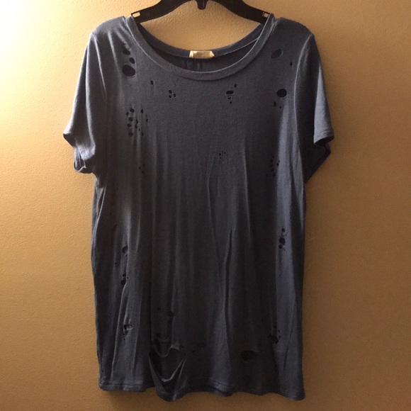 yeezy shirt with holes
